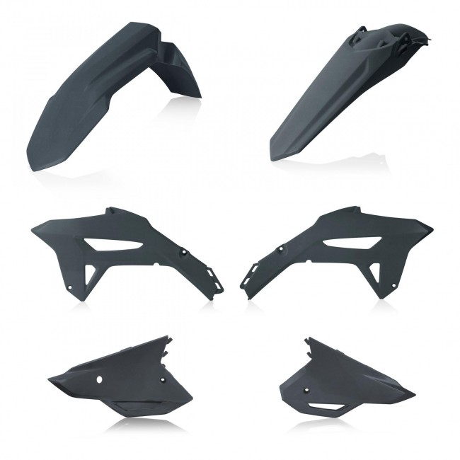 KIT DE PLASTICOS ACERBIS CRF 450 R 2022 COLOR GRIS OSCURO
