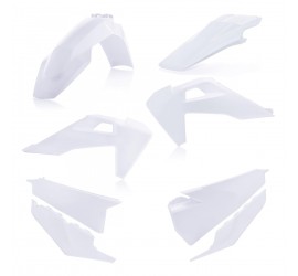 KIT PLASTICOS ACERBIS HUSQVARNA TC/FX/TX 2022 BLANCO 2