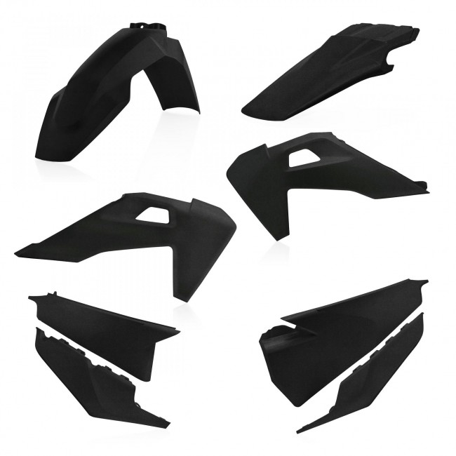 KIT PLASTICOS ACERBIS HUSQVARNA TC/FX/TX 2022 NEGRO 3