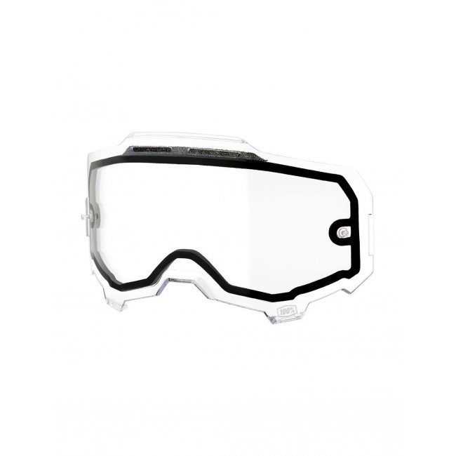 LENTE DOBLE 100% TRANSPARENTE VENTILADO PARA ARMEGA