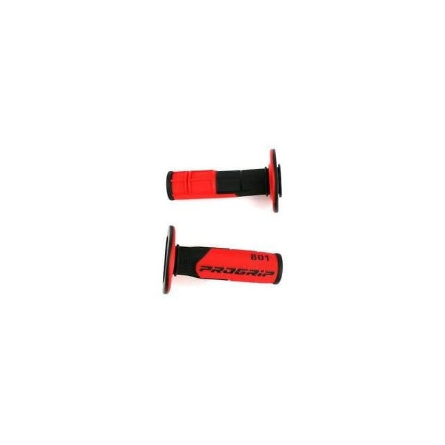 PUÑOS PRO GRIP 801 NEGRO/ROJO