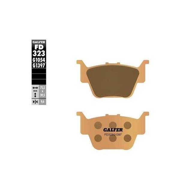 PASTILLA TRA SINTERIZADA  HONDA TRX 420/450/650/680