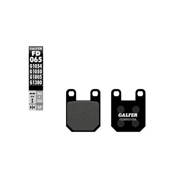 PASTILLA DEL/TRAS  SEMIMETAL DT 50 05/21 RMX 50 96/21 SX 60 99/21