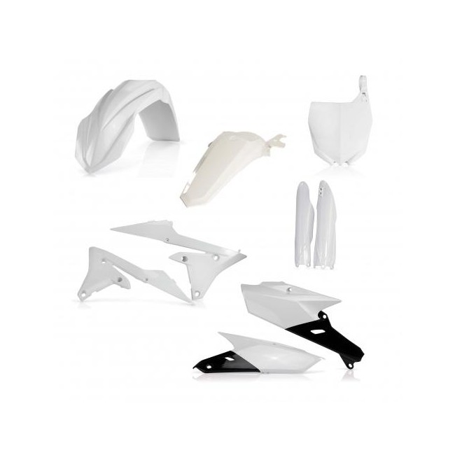 FULL KIT ACERBIS YZF 250 14/18 450 14/17 ORIGINAL BLANCO