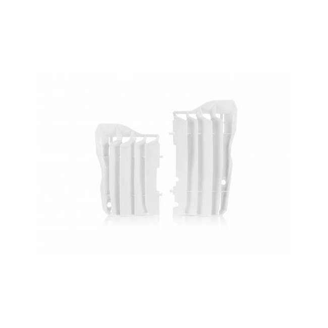 JUEGO DE ALETAS DE RADIADOR ACERBIS BLANCO HONDA CRF 250R 18/19