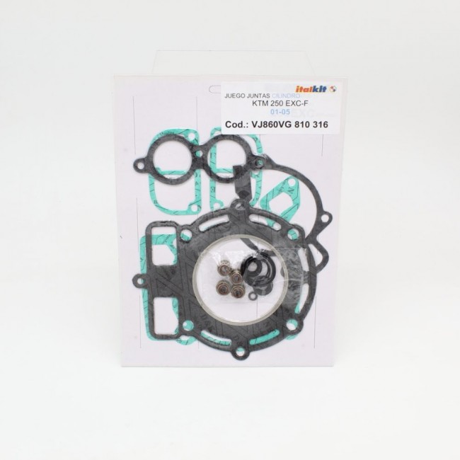 KIT JUNTAS PARTE ALTA  KTM EXC/F 250  01/05