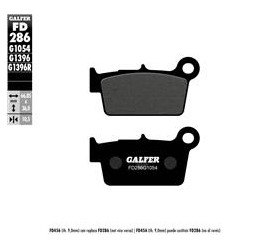 PASTILLA TRAS SEMI METAL...