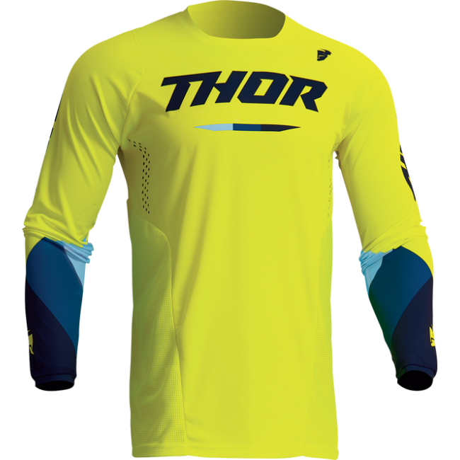 CAMISETA THOR PULSE TACTIC AMARILLO/AZUL