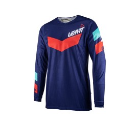 EQUIPACIÓN CAMISETA Y PANTALON LEATT 3.5 AZUL MARINO/ROJO