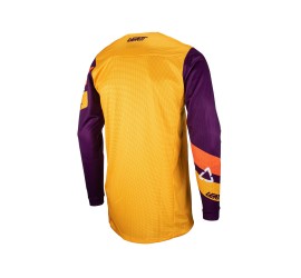 EQUIACIÓN CAMISETA Y PANTALON LEATT JUNIOR 3.5 MORDO/NARANJA