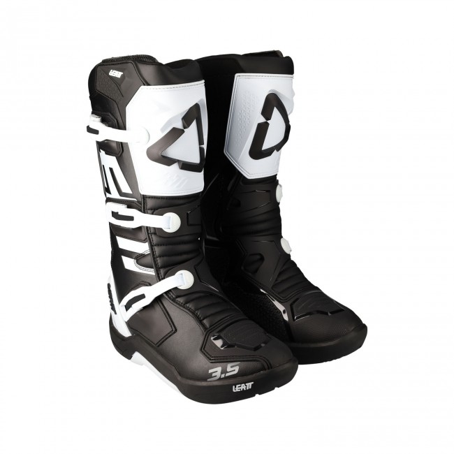 BOTAS LEATT JUNIOR 3.5 NEGRO/BLANCO