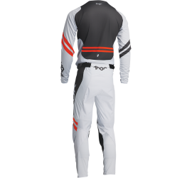 CAMISETA THOR PULSE CUBE GRIS CLARO/ROJO/NARANJA
