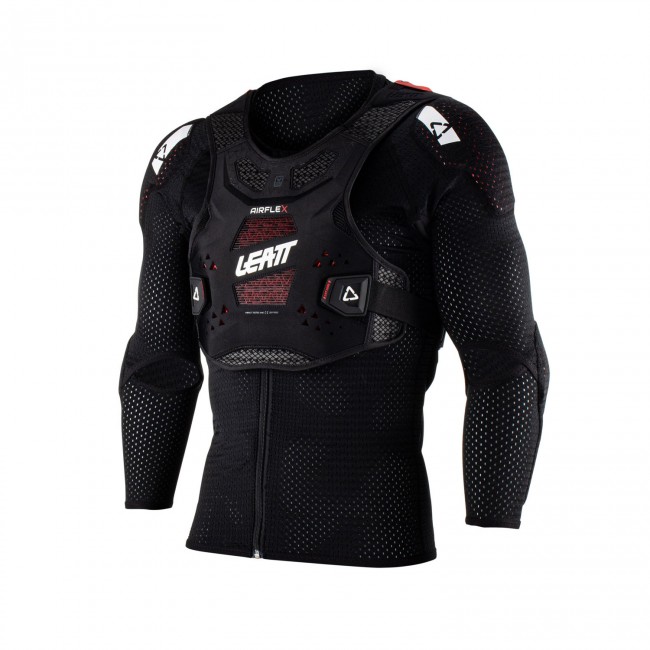 PETO LEATT INTEGRAL AIRFLEX NEGRO/ROJO