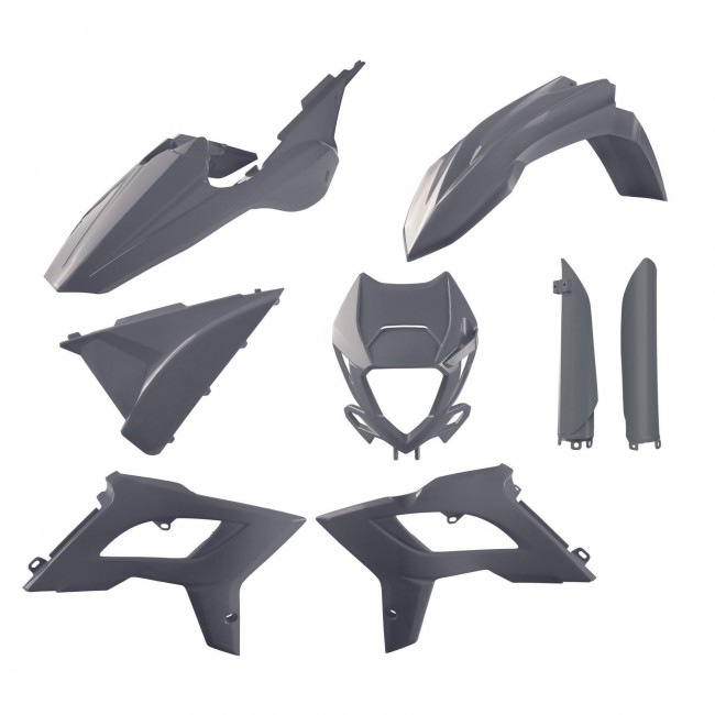 KIT PLASTICOS POLISPORT RESTYLING BETA RR 2T/4T 18/19 GRIS