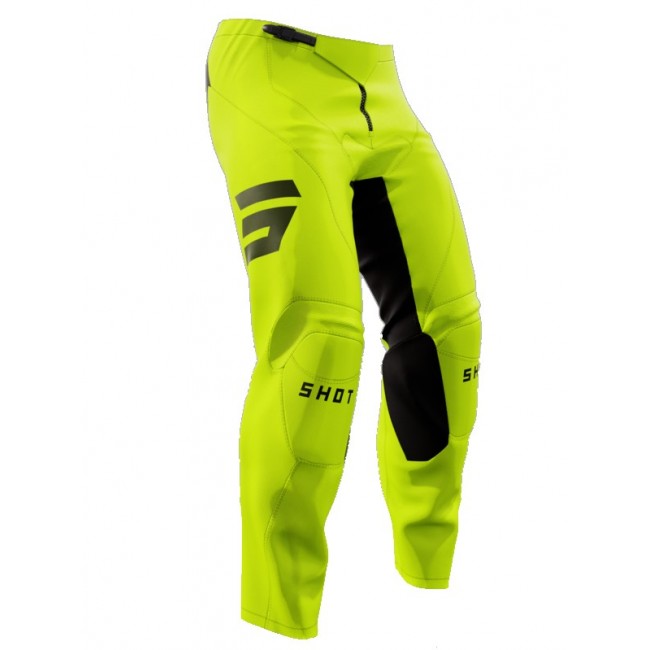 PANTALON SHOT RAW AMARILLO/NEGRO