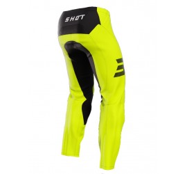 PANTALON SHOT RAW AMARILLO/NEGRO