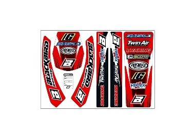 KIT DE ADHESIVOS SPONSOR PARA HONDA