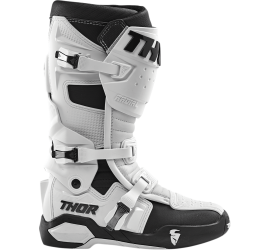 BOTAS THOR RADIAL BLANCO-NEGRO MX