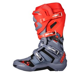 BOTAS LEATT 5.5 FLEXLOCK GRIS/ROJA