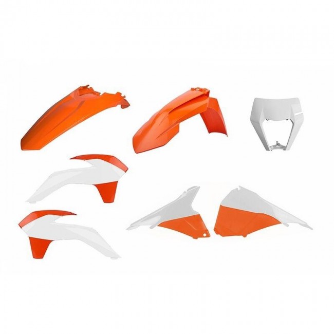 KIT DE PLASTICOS ENDURO POLISPORT RESTYLING KTM EXC/EXCF/XCW/XC-W 14-16 ORIGINAL