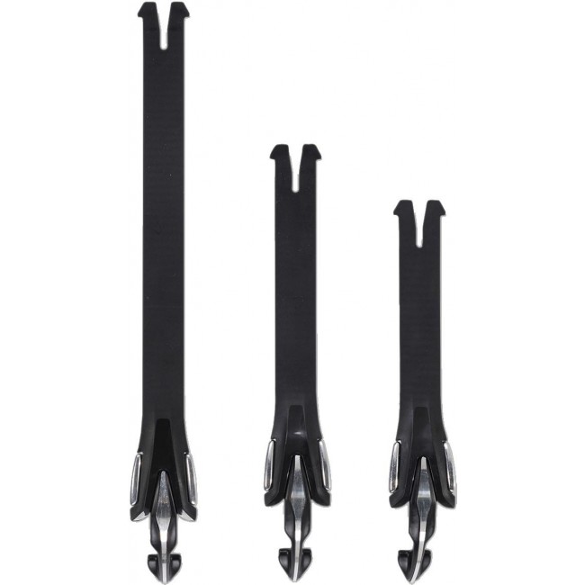 JUEGO DE CORREAS ALPINESTARS T-10 NEGRAS
