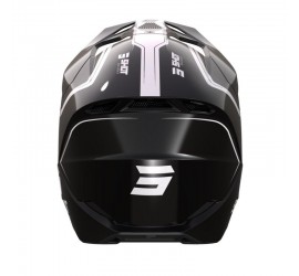 CASCO SHOT FURIOUS REFLEX NEGRO BRILLO