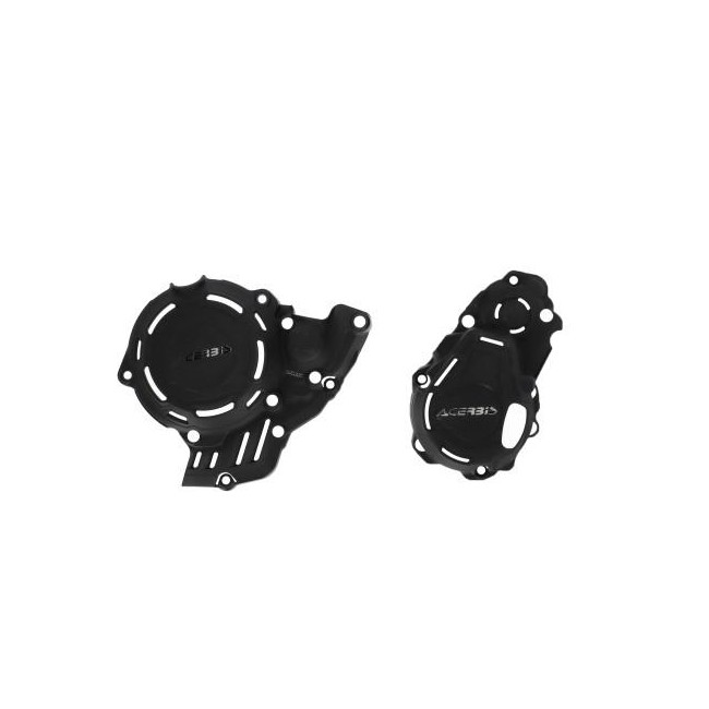 KIT PROTECTOR TAPA ENCENDIDO Y DE EMBRAGUE KTM/HUSQVARNA 2023 NEGRO