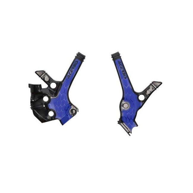 JUEGO PROTECTORES CHASIS ACERBIS YZ 85 22/25 NEGRO/AZUL