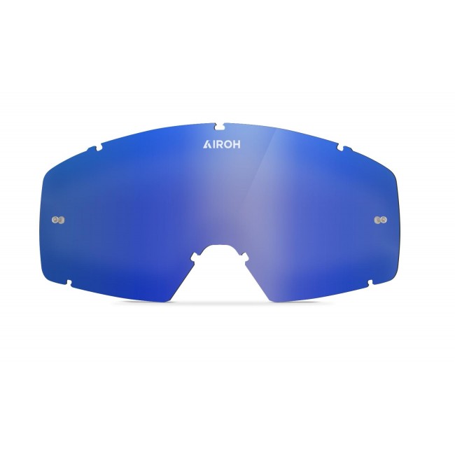 LENTE AIROH BLAST XR1 AZUL ESPEJO