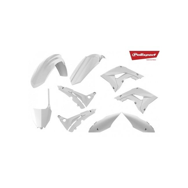 KIT DE PLASTICOS RESTYLING POLISPORT HONDA CR 125/250 02/07 BLANCO