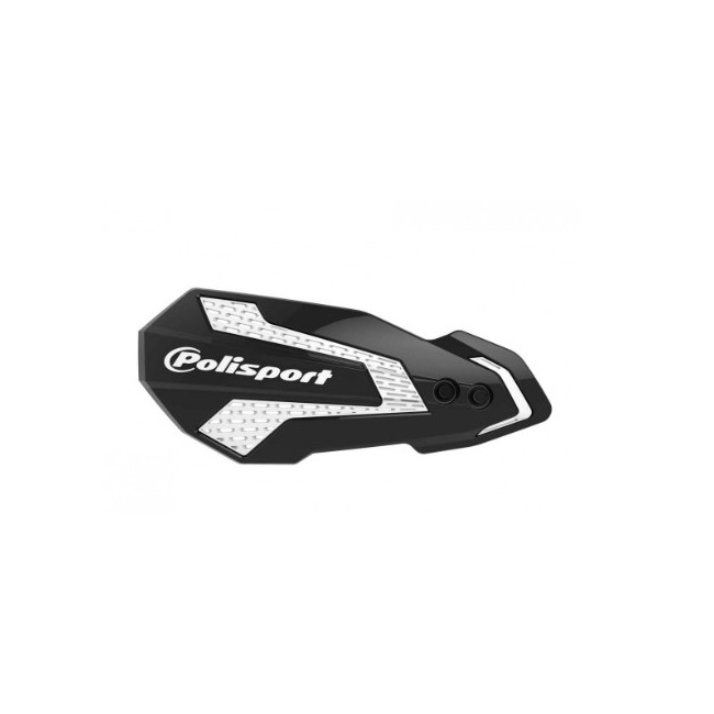 PARAMANOS POLISPORT MX FLOW KAWASAKI/SUZUKI/YAMAHA NEGRO/BLANCO