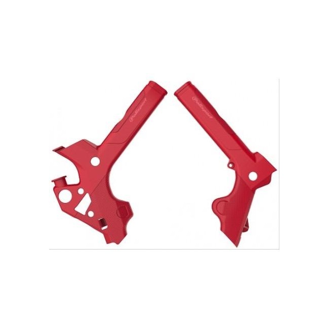 PROTECTORES DE CHASIS POLISPORT GASGAS EC/XC200/250/300 FANTIC MR250/350 ROJO