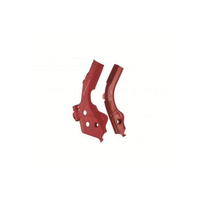 PROTECTORES DE CHASIS POLISPORT GASGAS MC/MCF/EC/ECF 125/250/300/450 ROJO