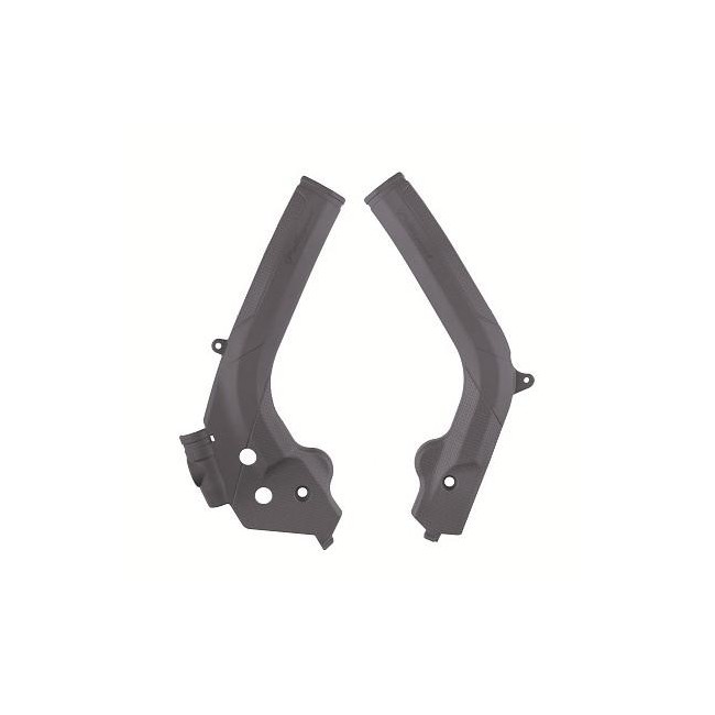 PROTECTORES DE CHASIS POLISPORT KTM SX/SXF/EXC/EXCF HUSQVARNA TC/FC/TE/FE GRIS