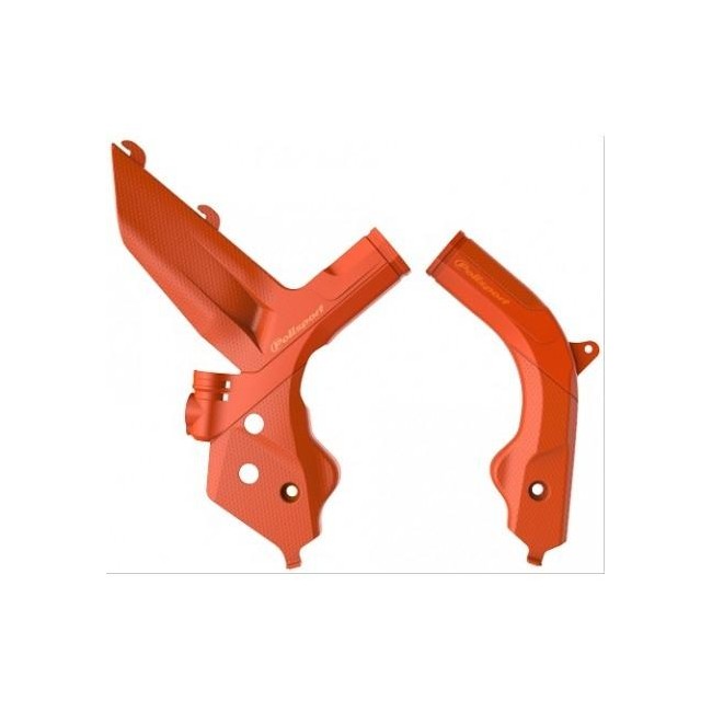 PROTECTOR DE CHASIS POLISPORT KTM SX/SXF/XC 19/22 EXC/EXCF/XCW 20/23 NARANJA