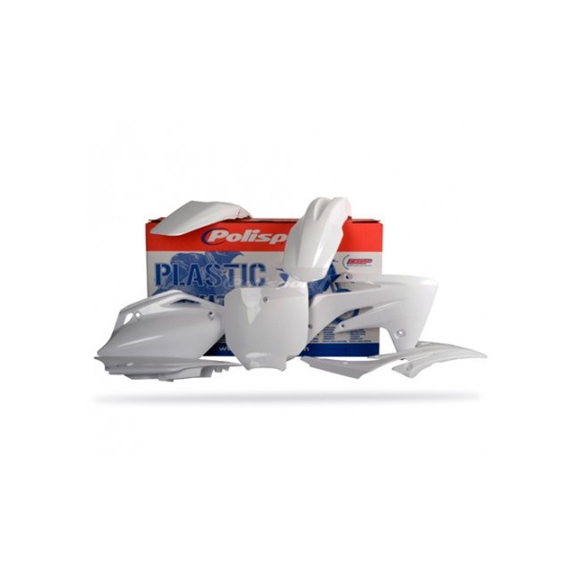 KIT PLASTICOS POLISPORT HONDA CRF 150R 07/23 BLANCO