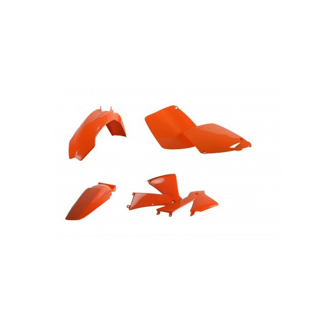 KIT DE PLASTICO  POLISPORT KTM EXC 2003 NARANJA