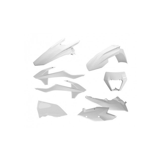 KIT POLISPORT KTM EXC/EXCF 17/19 BLANCO