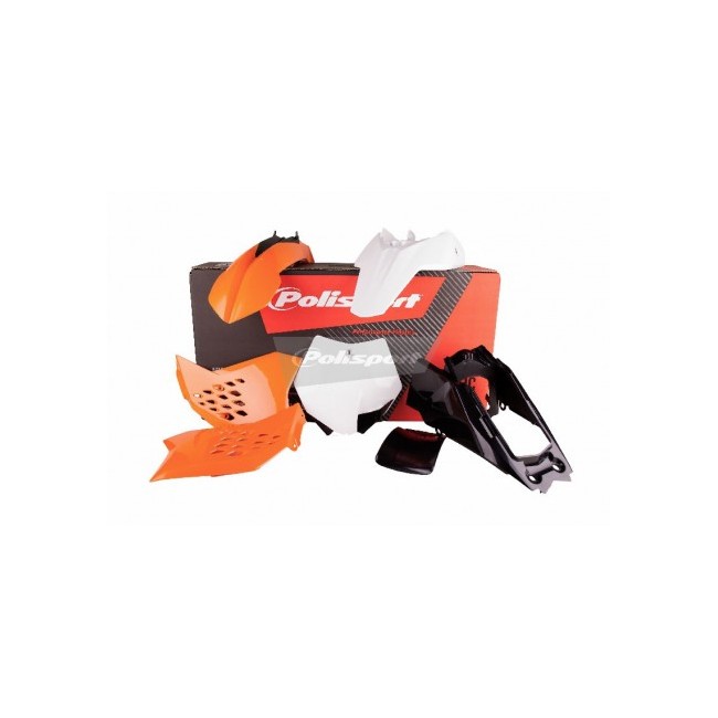 KIT PLASTICOS POLISPORT KTM SX 65 09/11 REPLICA 12