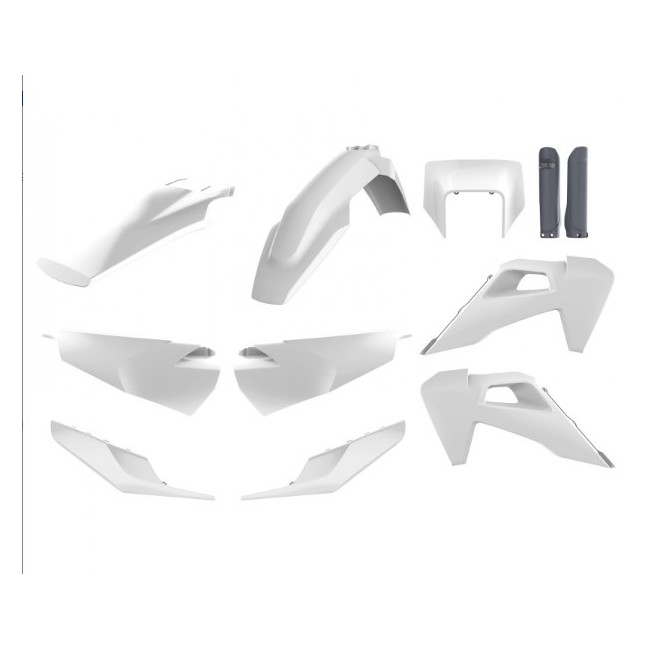 FULL KIT PLASTICOS POLISPORT HUSQVARNA TE/FE (20-23) ORIGINAL (22)