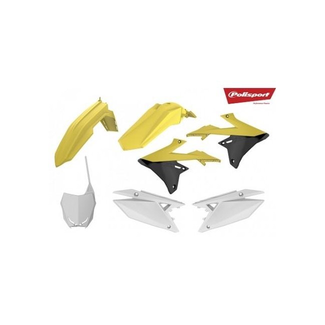 FULL KIT PLASTICOS POLISPORT SUZUKI RMZ 250 19/25 450 18/25 ORIGINAL
