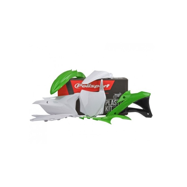 KIT DE PLASTICOS POLISPORT MX KAWASAKI KX85/100/112 (14-21) REPLICA (14-15)