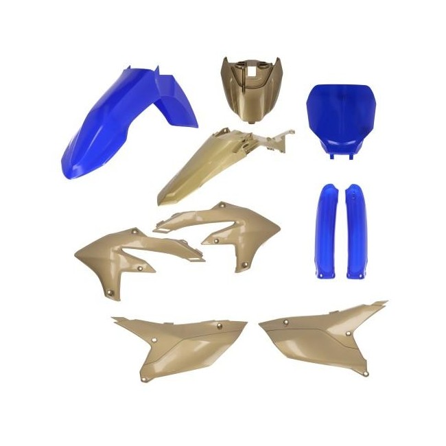 FULL KIT ACERBIS YAMAHAYZF 450 23-25/ YZ 250 F 24-26 AZUL/DORADO