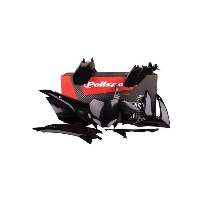 KIT DE PLASTICOS POLISPORT HONDA CRF 110 13/18 NEGRO