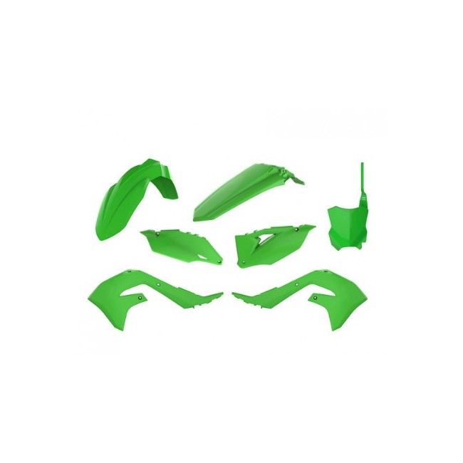 KIT DE PLASTICOS POLISPORT MX KAWASAKI KX250F (21-24) KX450F (19-23) OEM