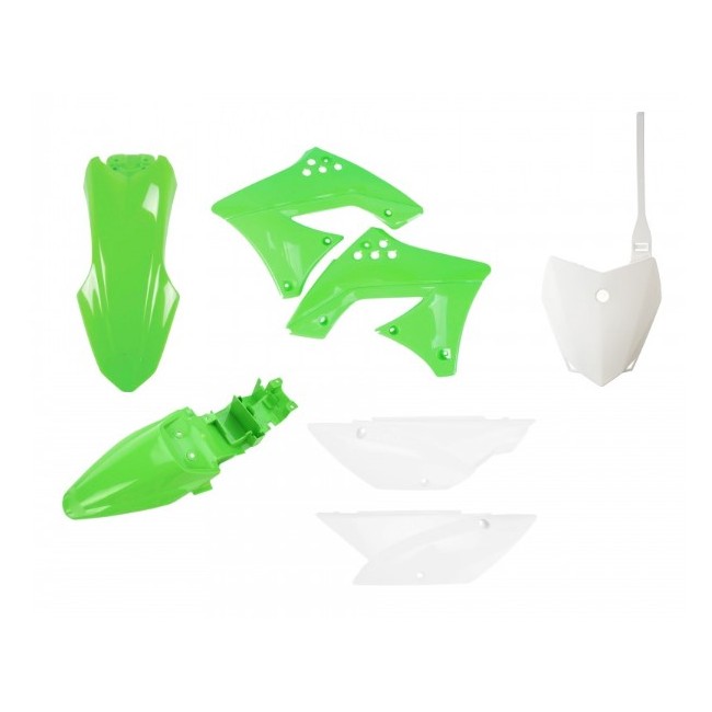 KIT DE PLASTICOS POLISPORT MX KAWASAKI KLX110 (10-23) REPLICA (11-21)