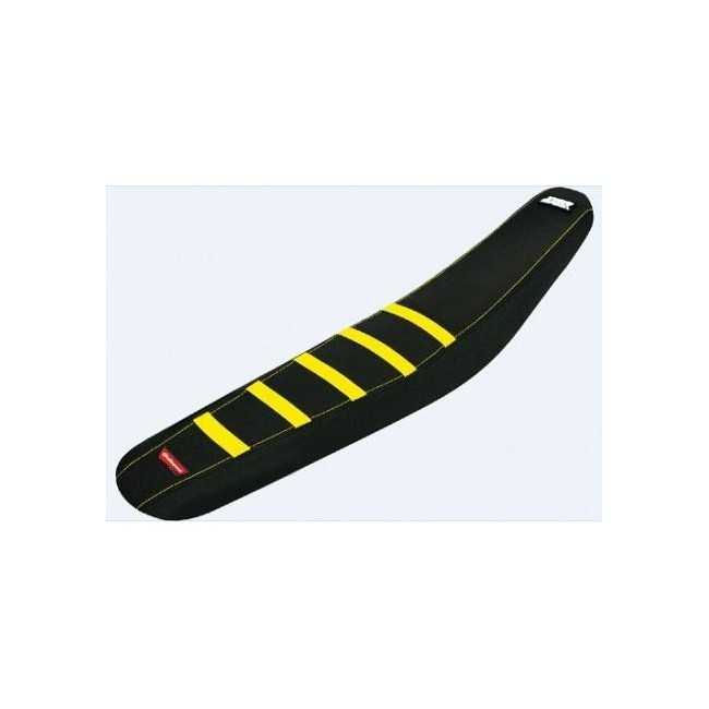 FUNDA ASIENTO POLISPORT ZEBRA HUSQVARNA FC/TC 19/22 FE/TE 20/23 AMARILLO/NEGRO