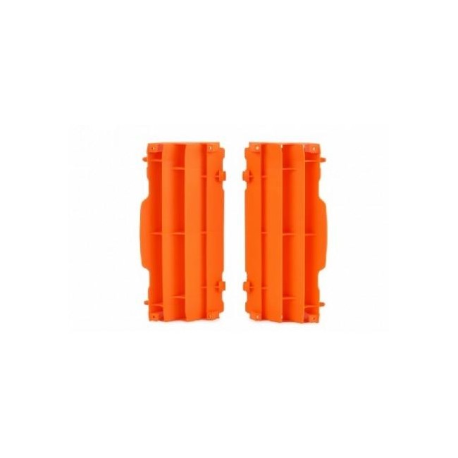 JUEGO DE ALETAS RADIADOR POLISPORT KTM SX/SXF/EXCF/EXCF 07/16 NARANJA