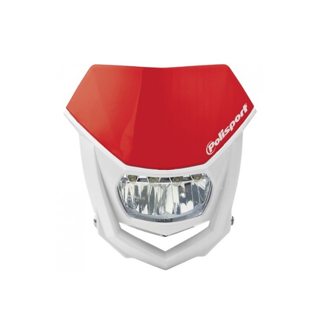 FARO POLISPORT HALO LED ROJO/BLANCO
