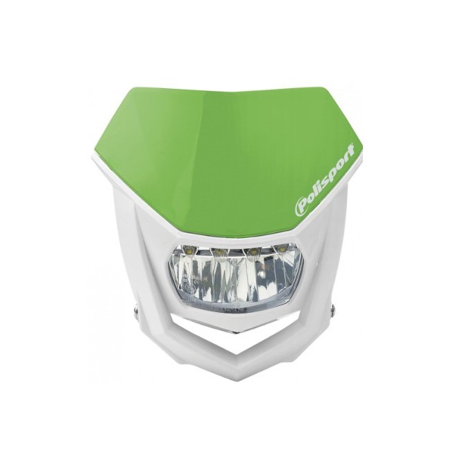 FARO POLISPORT HALO LED VERDE/BLANCO